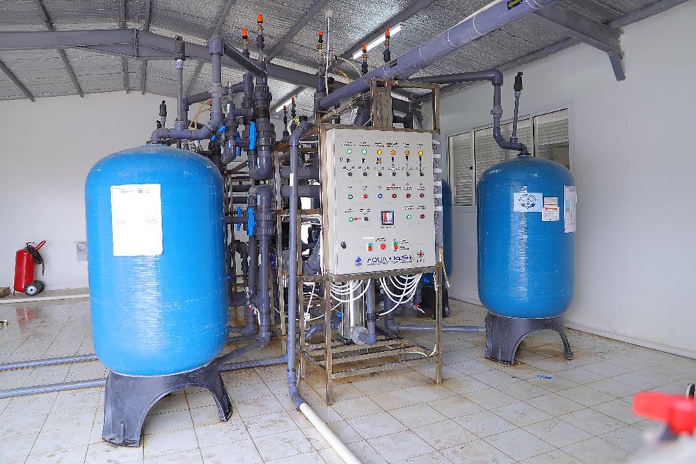 Supply and Instalation of iron removal unit for borehole DN